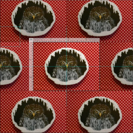 Tecido Bah Humbug Xadrez