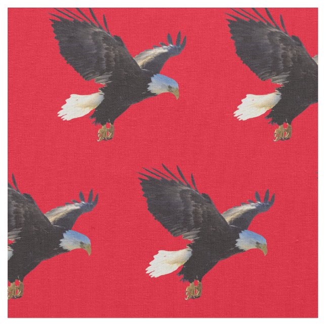 Tecido Bald Eagles American Pird (Detalhe)