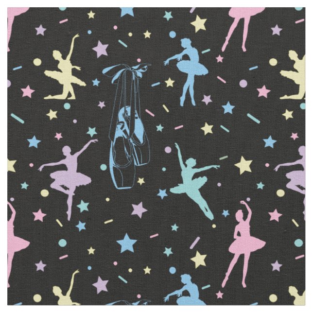 Tecido Balé - Calçados de bailarina Ballerina (Detalhe)
