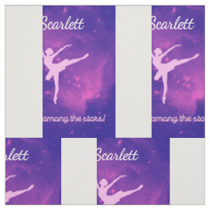 Tecido Ballerina Dança Entre as Estrelas, Personalizada P