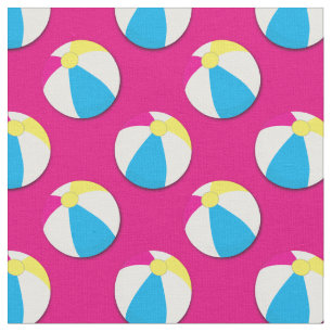 Tecido Balls da Praia - Piscina de Verão