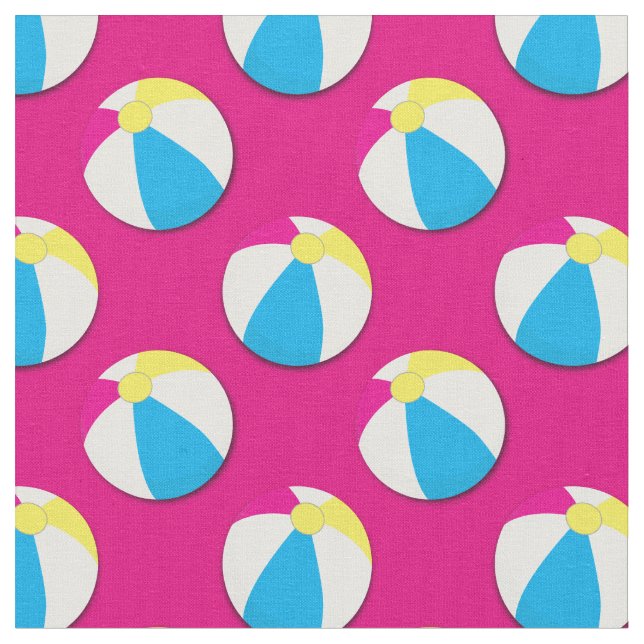 Tecido Balls da Praia - Piscina de Verão (Detalhe)