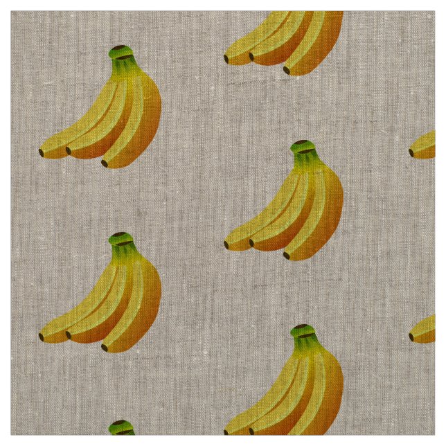 TECIDO BANANA BUNCH: DESIGN DE PADRÃO CLÁSSICO (Modelo)
