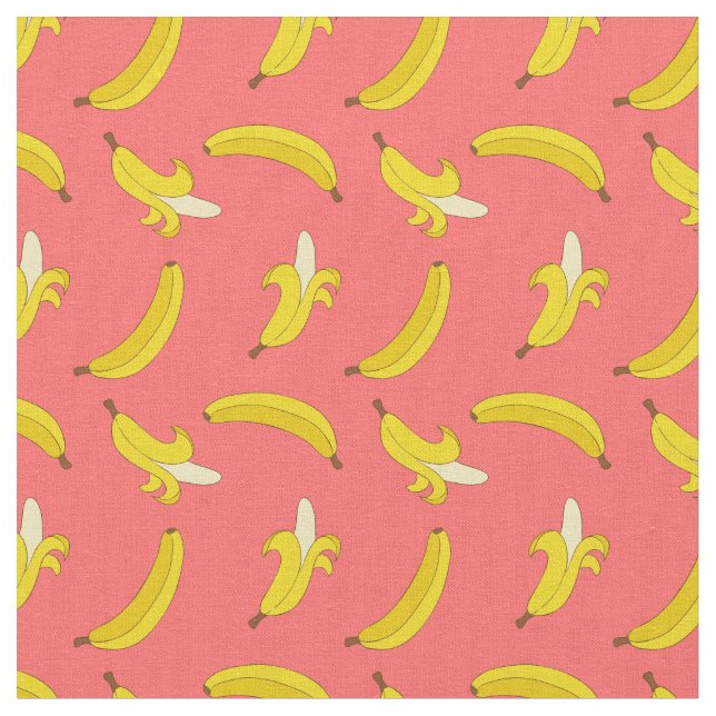 Tecido Bananas do melão (Detalhe)