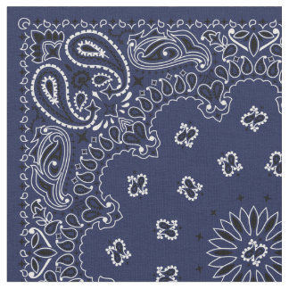 Tecido Bandana Azul