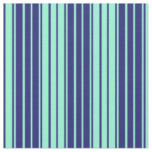 Tecido Bandas coloridas azuis e aquamarinas