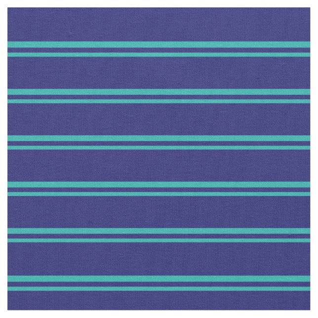 Tecido Bandas de Azul e Verde-Luz (Detalhe)