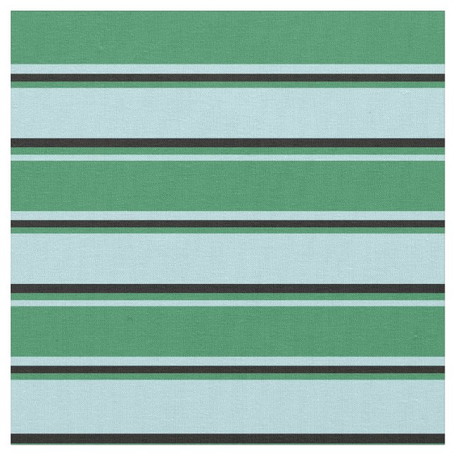 Tecido Bandas de cor azul, verde-marinho e preta (Detalhe)