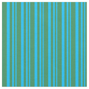 Tecido Bandas de cor verde e azul-marinho
