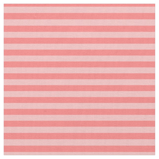Tecido Bandas de coral e Rosa claro (Detalhe)