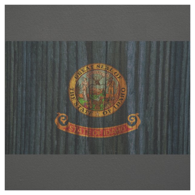 Tecido Bandeira afligida de Idaho (Modelo)