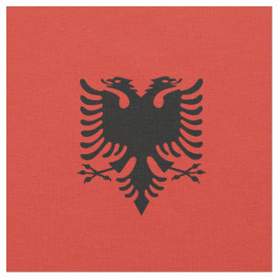 Tecido Bandeira albanesa