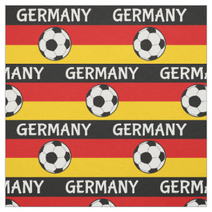 Tecido Bandeira alemã Futebol