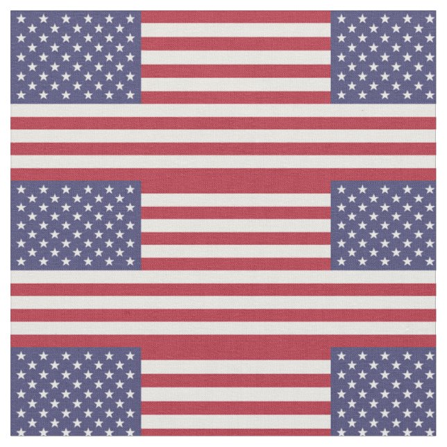 Tecido Bandeira Americana (Detalhe)