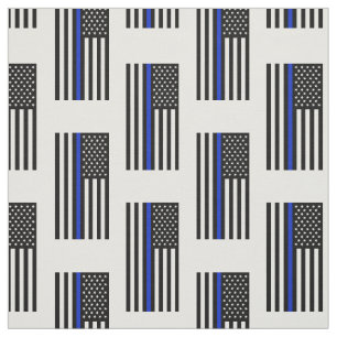 Tecido Bandeira americana fina de Blue Line