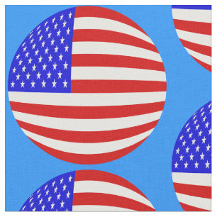 Tecido bandeira americana usa estrelas patrióticas stripe