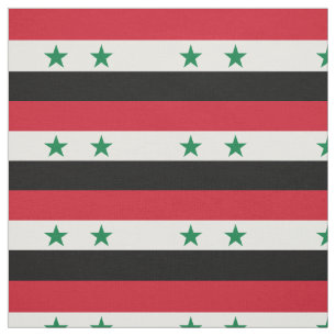 Tecido Bandeira antiga da Síria