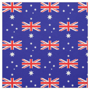 Tecido Bandeira Australiana Patriótica