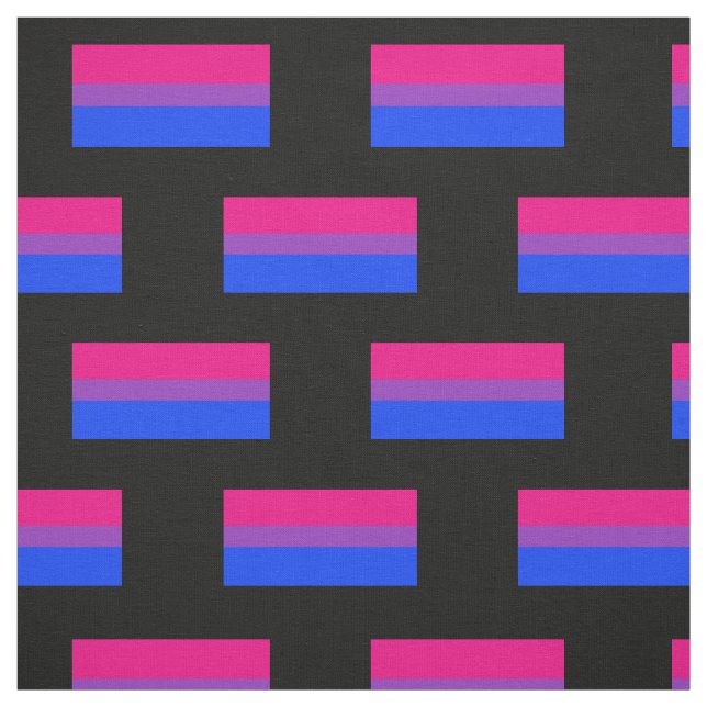 Tecido Bandeira bissexual do orgulho (Modelo)