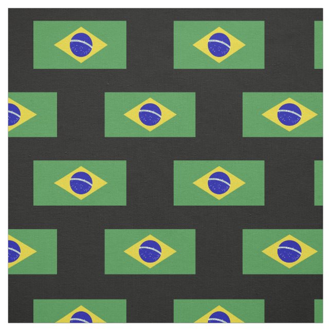Tecido Bandeira brasileira clássica (Modelo)