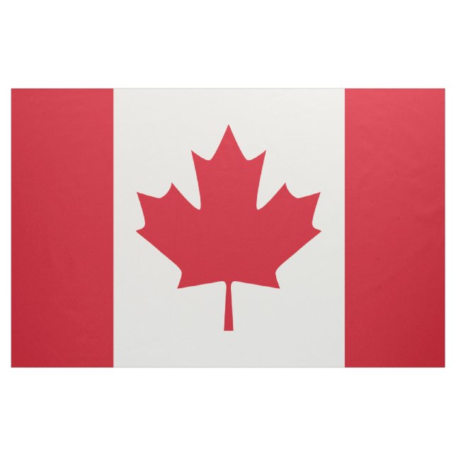 Tecido Bandeira canadense (Jarda)