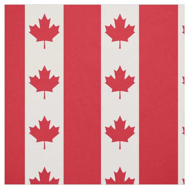 Tecido Bandeira canadense (Modelo)