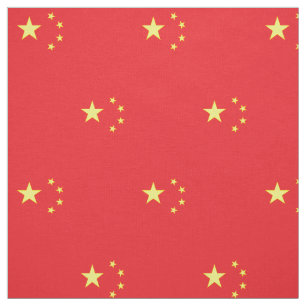 Tecido Bandeira Chinesa