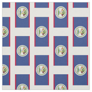 Tecido Bandeira clássica de Belize