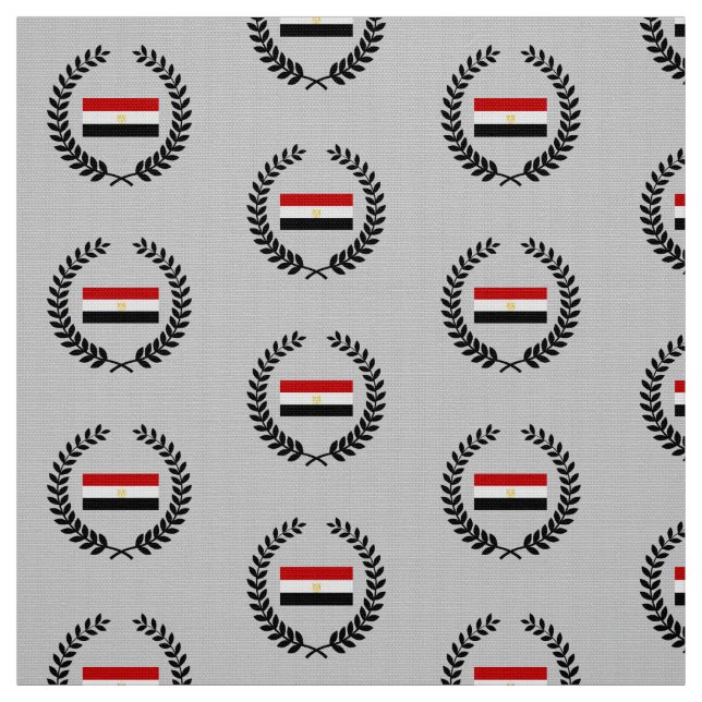 Tecido Bandeira clássica de Egipto (Modelo)