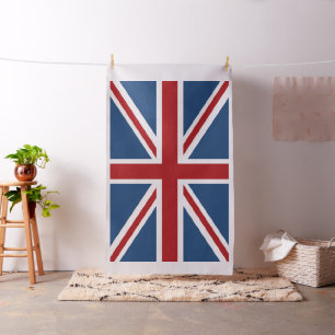 Tecido Bandeira clássica de Union Jack Reino Unido
