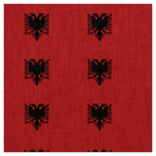 Tecido Bandeira da Albânia