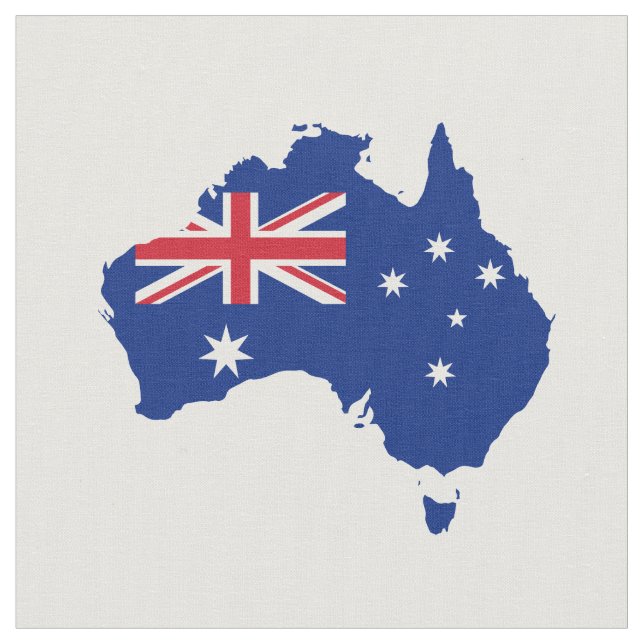 Tecido Bandeira da Austrália (Detalhe)