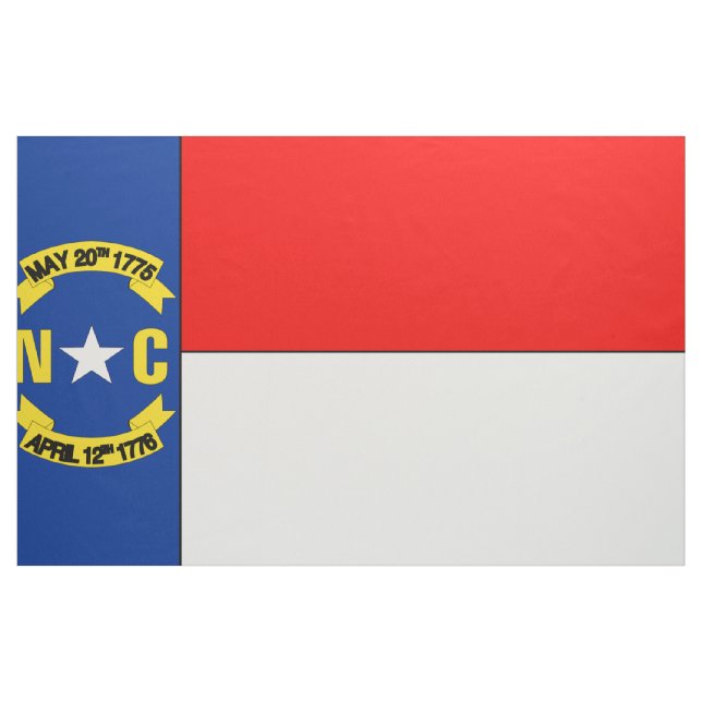 Tecido Bandeira da CAROLINA DO NORTE - (Jarda)
