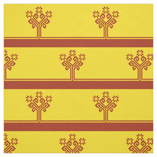 Tecido Bandeira da Chuváchia (Modelo)