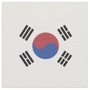 Tecido Bandeira da Coreia do Sul