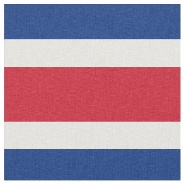 Tecido bandeira da Costa Rica (Detalhe)