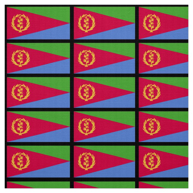 Tecido Bandeira da Eritreia (Modelo)
