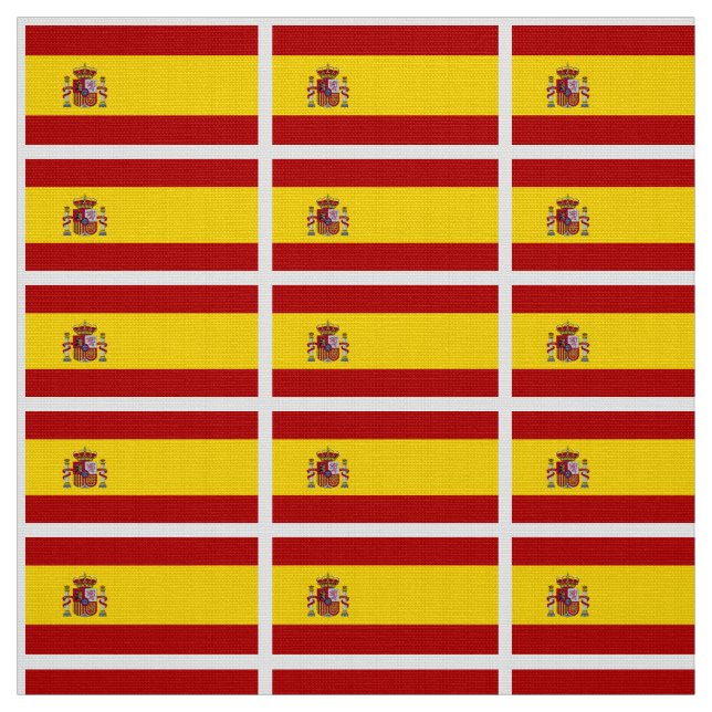 Tecido Bandeira da espanha (Modelo)