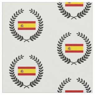 Tecido Bandeira da espanha