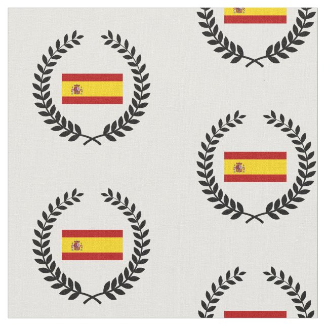 Tecido Bandeira da espanha (Detalhe)