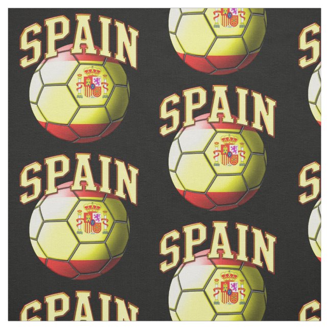 Tecido Bandeira da Espanha Espanhola de Futebol (Modelo)