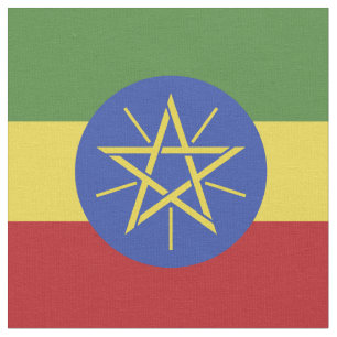 Tecido Bandeira da Etiópia