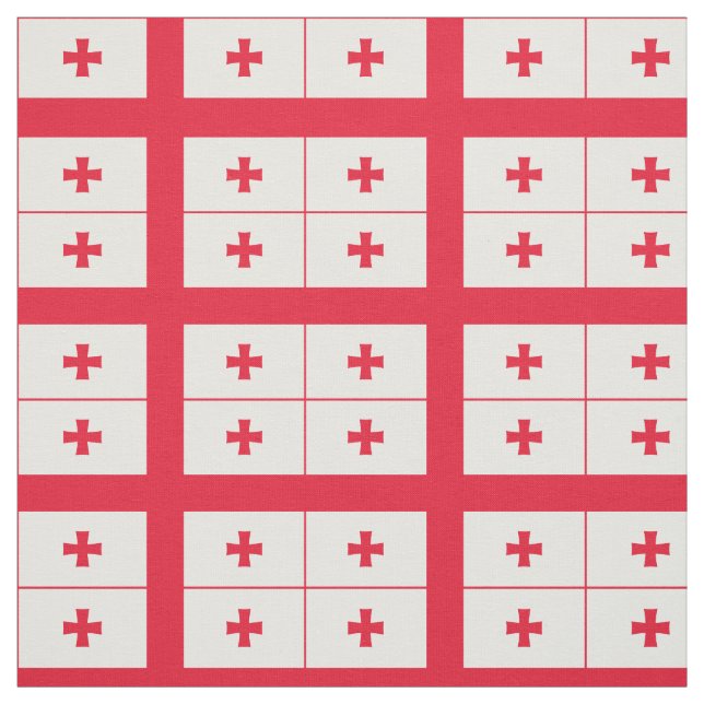 Tecido Bandeira da Geórgia (Modelo)