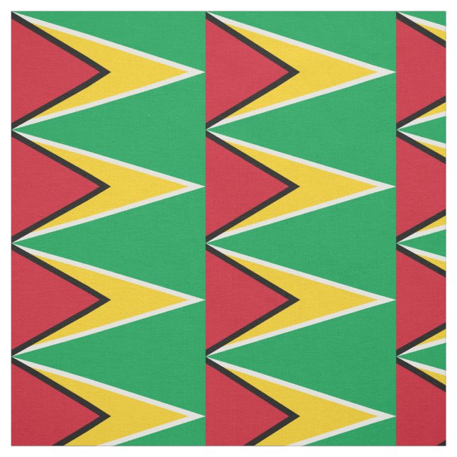Tecido Bandeira da Guiana (Modelo)
