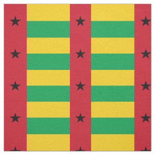 Tecido Bandeira da Guiné-Bissau
