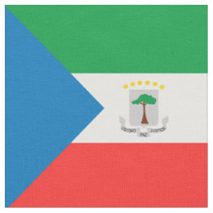 Tecido Bandeira da Guiné Equatorial
