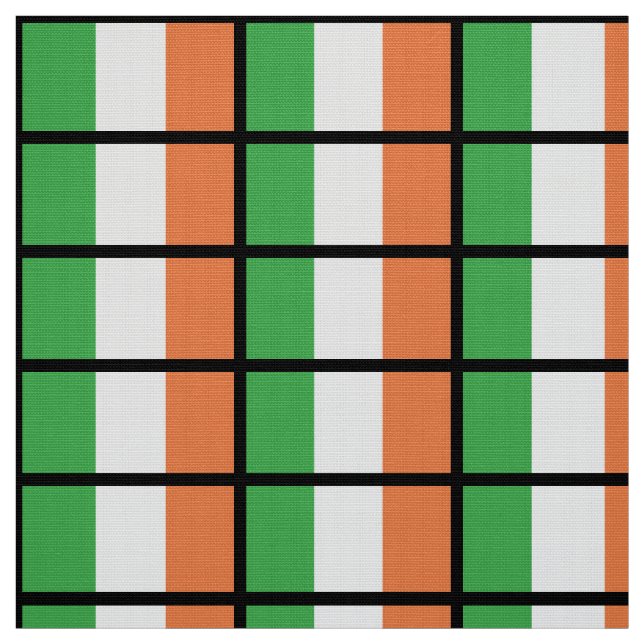 Tecido Bandeira da Irlanda (Modelo)