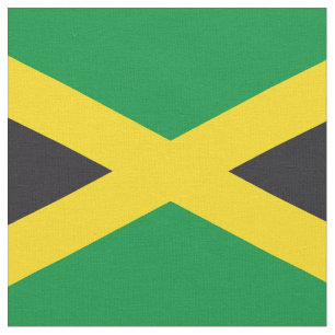 Tecido bandeira da Jamaica