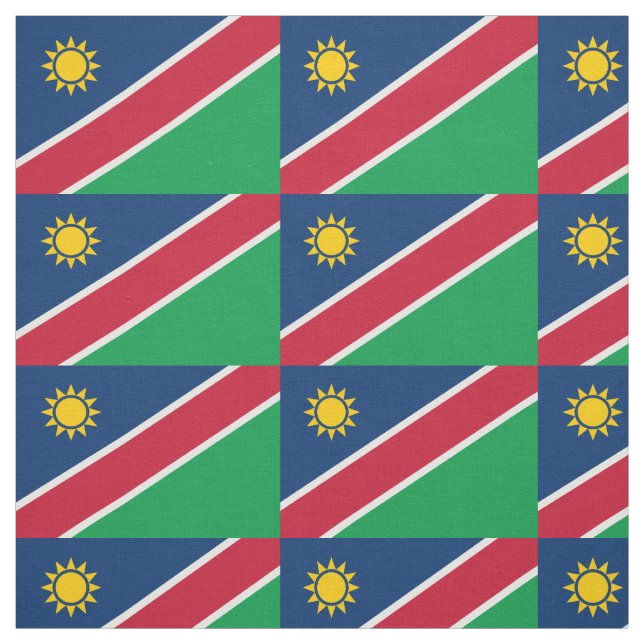 Tecido Bandeira da Namíbia (Modelo)