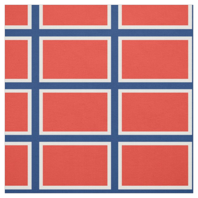 Tecido Bandeira da Noruega (Modelo)